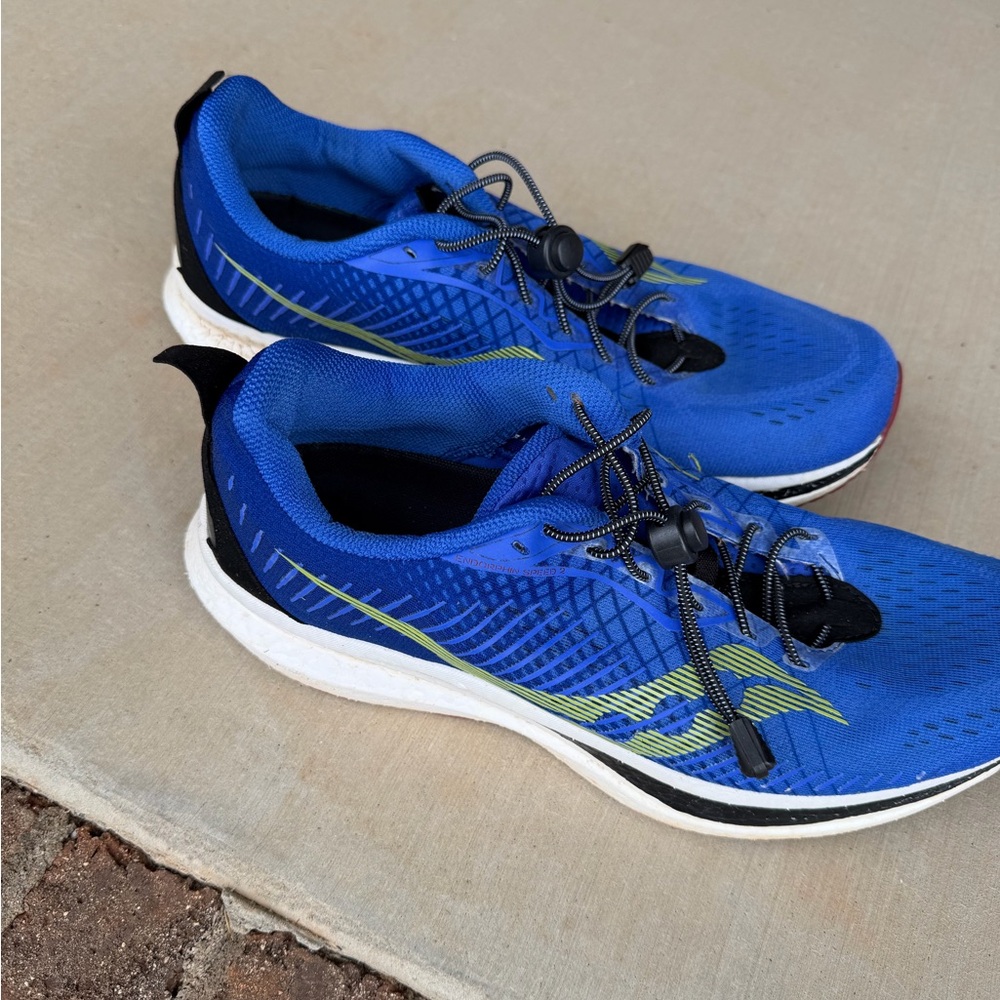 Preowned - Saucony Endorphin Speed 2, Blue Running Shoes, men’s size 12 - Picture 3 of 5